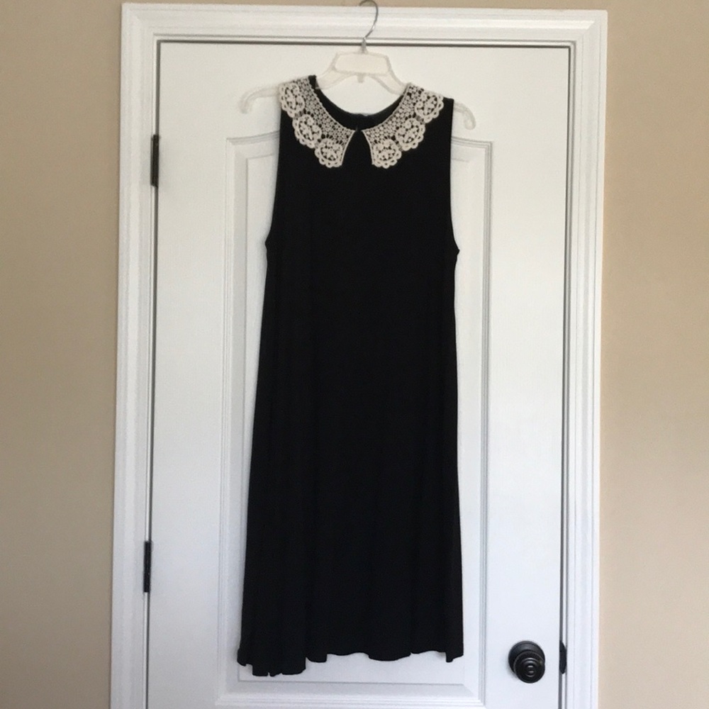 ASOS Crochet collar neck swing dress